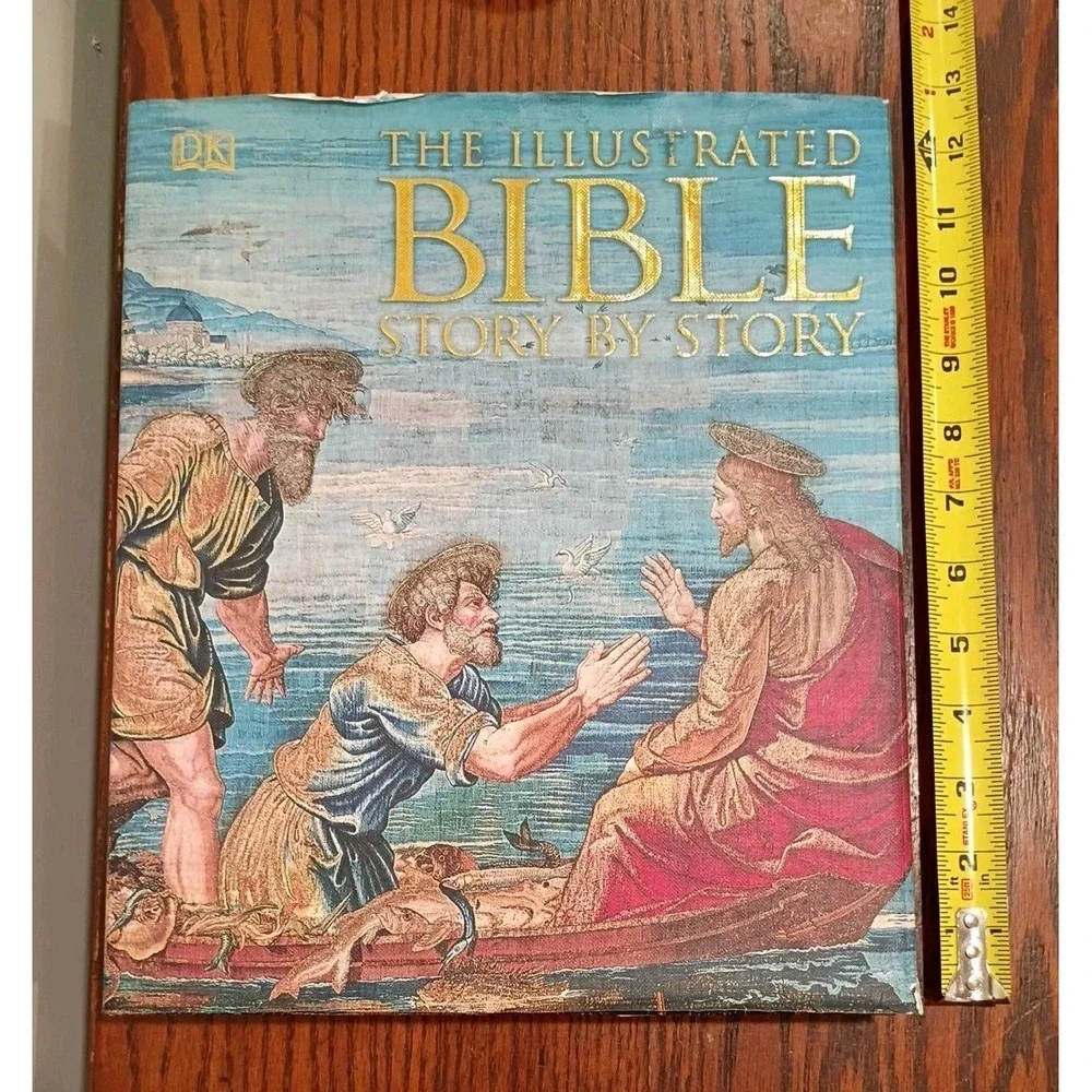 The Illustrated Bible Story By Story 2012 by Dk Hardcover